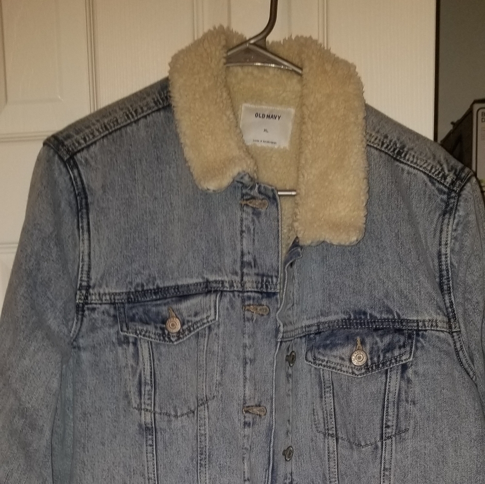 Denim Fur Jacket